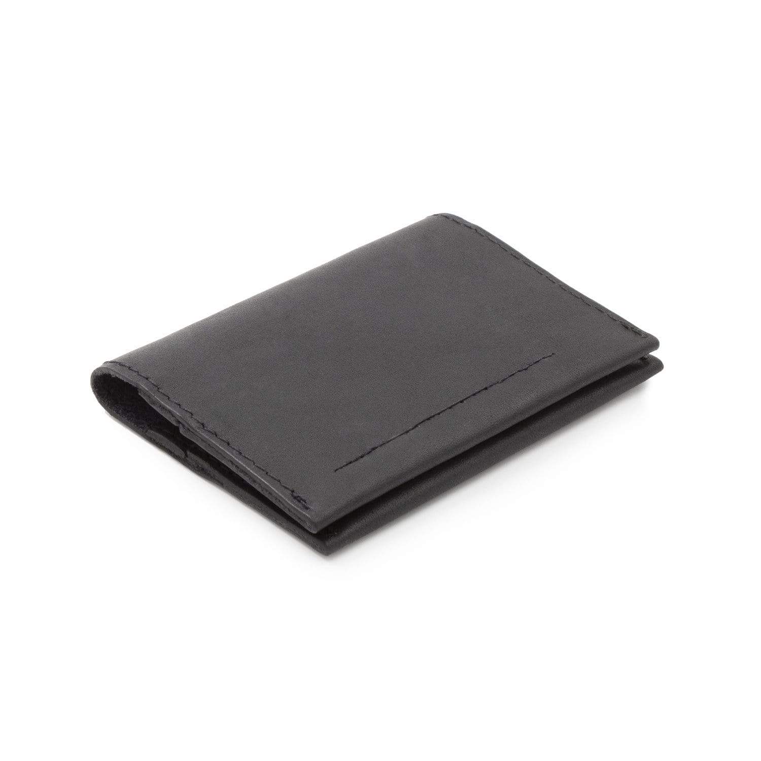 Main Street Forge Wallet Premium Full Grain Leather Business Card Case and Wallet - Lightweight & Slim for Men & Women