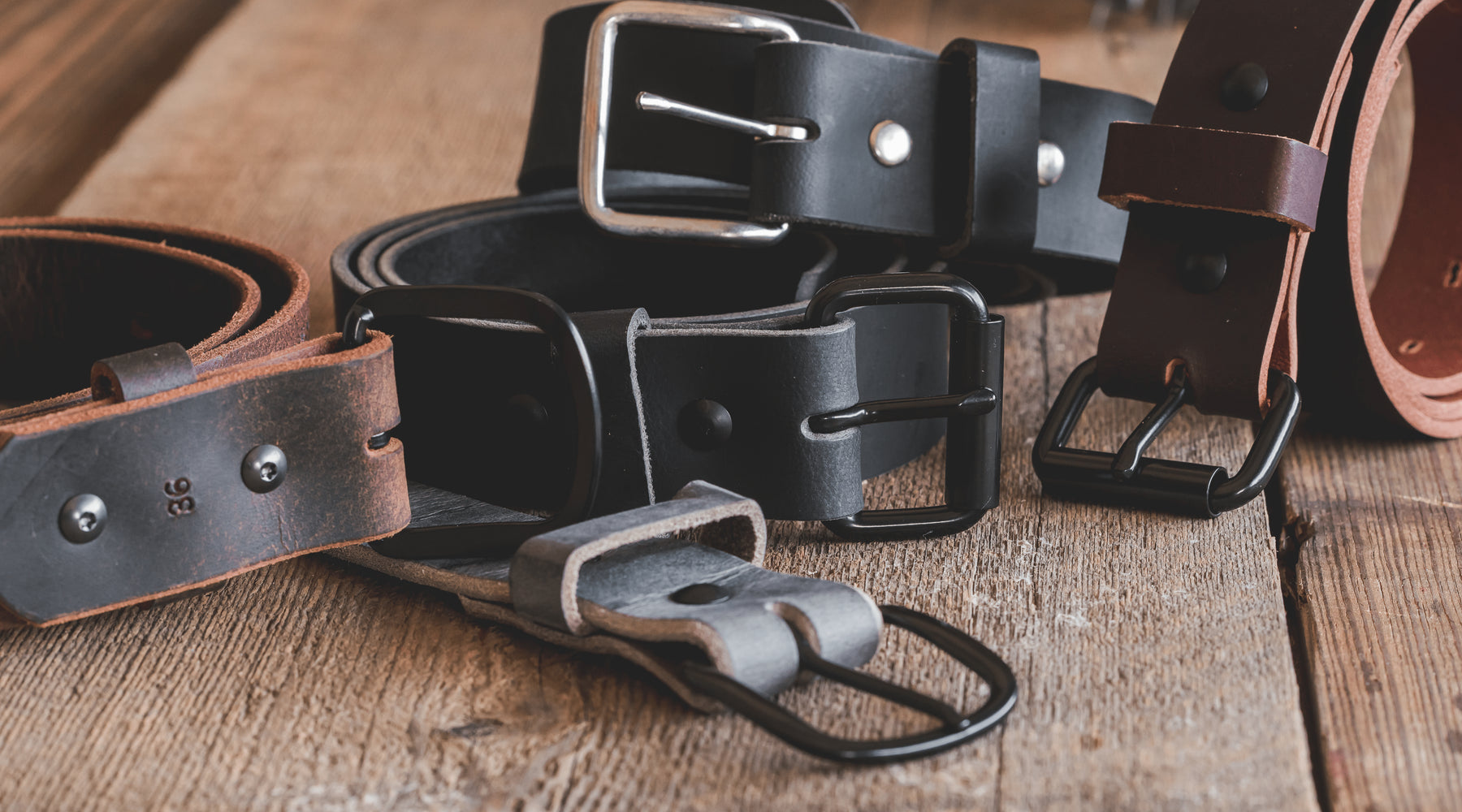 Main Street Forge - Full Grain Men's Leather Belts | Made In The USA