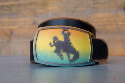 Main Street Forge Hardware Desert Sunset Bronco Buckle 4155954438