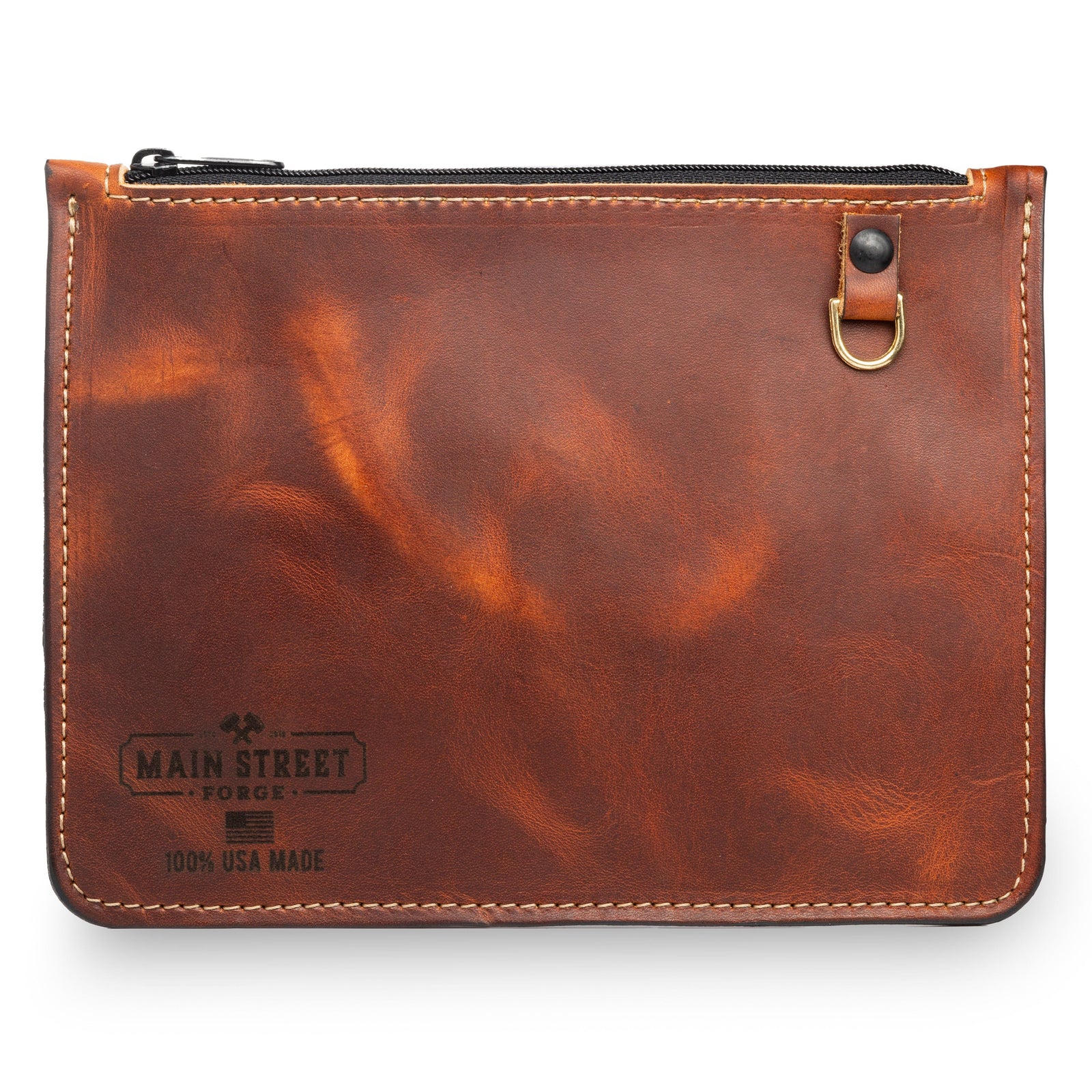 Main Street Forge Small Goods Full Grain Leather Utility Pouch