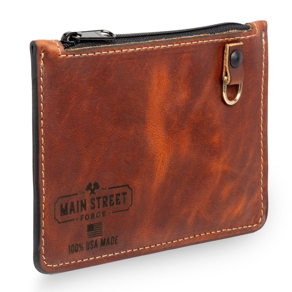 Main Street Forge Small Goods Small Full Grain Leather Utility Pouch 810155221126