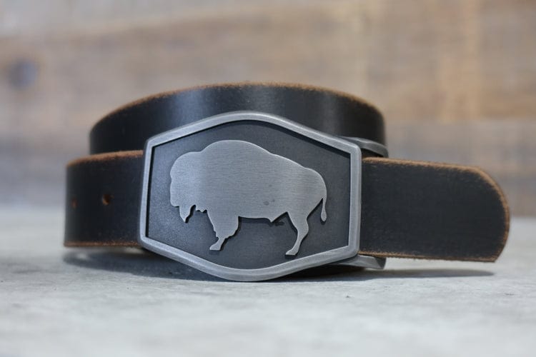 Main Street Forge Hardware Gunmetal Hex Shape Bison Buckle 4155954430