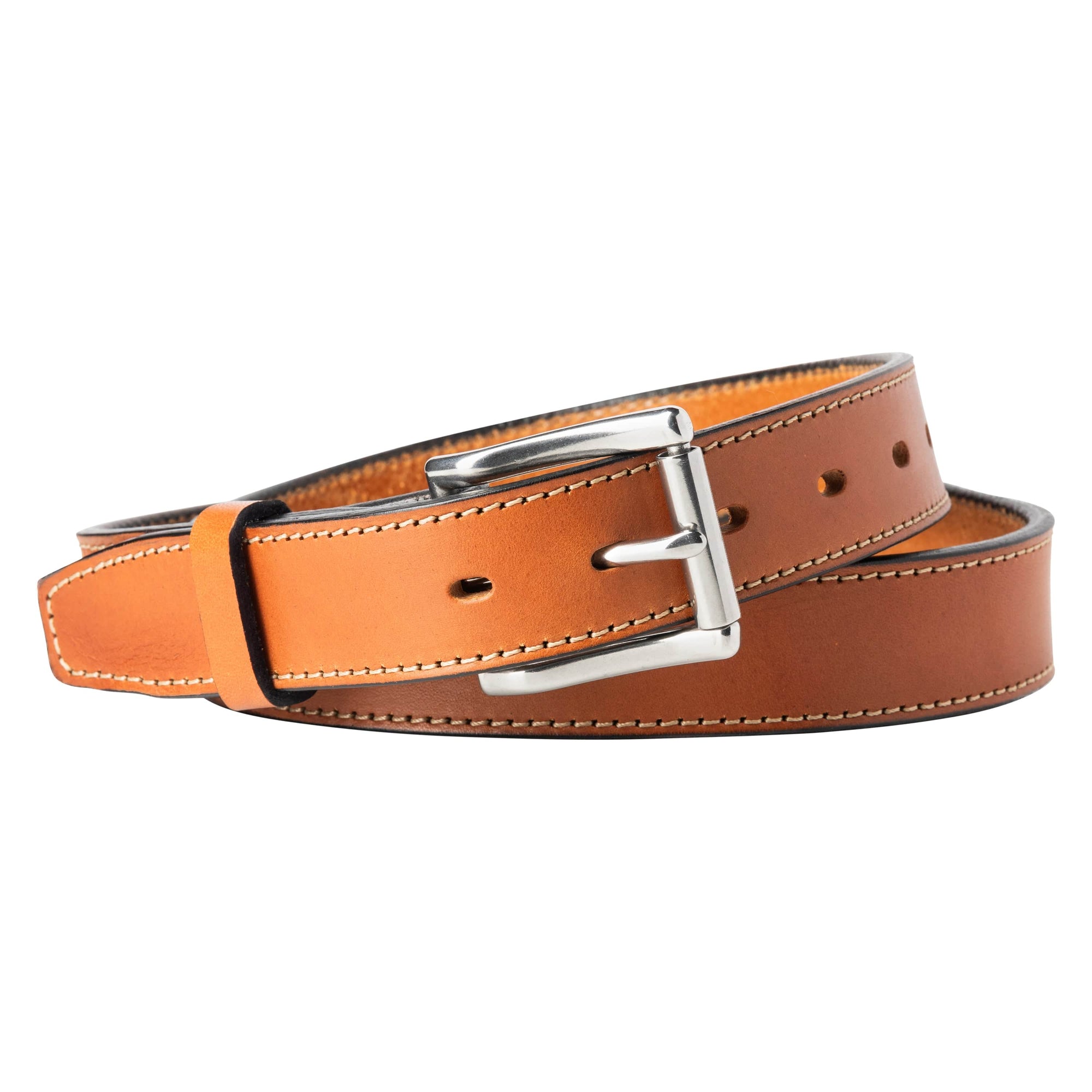 Main Street Forge Belt Pant Size 30 (Belt Size 32) / All American Tan The Icon Leather Belt 816895029756