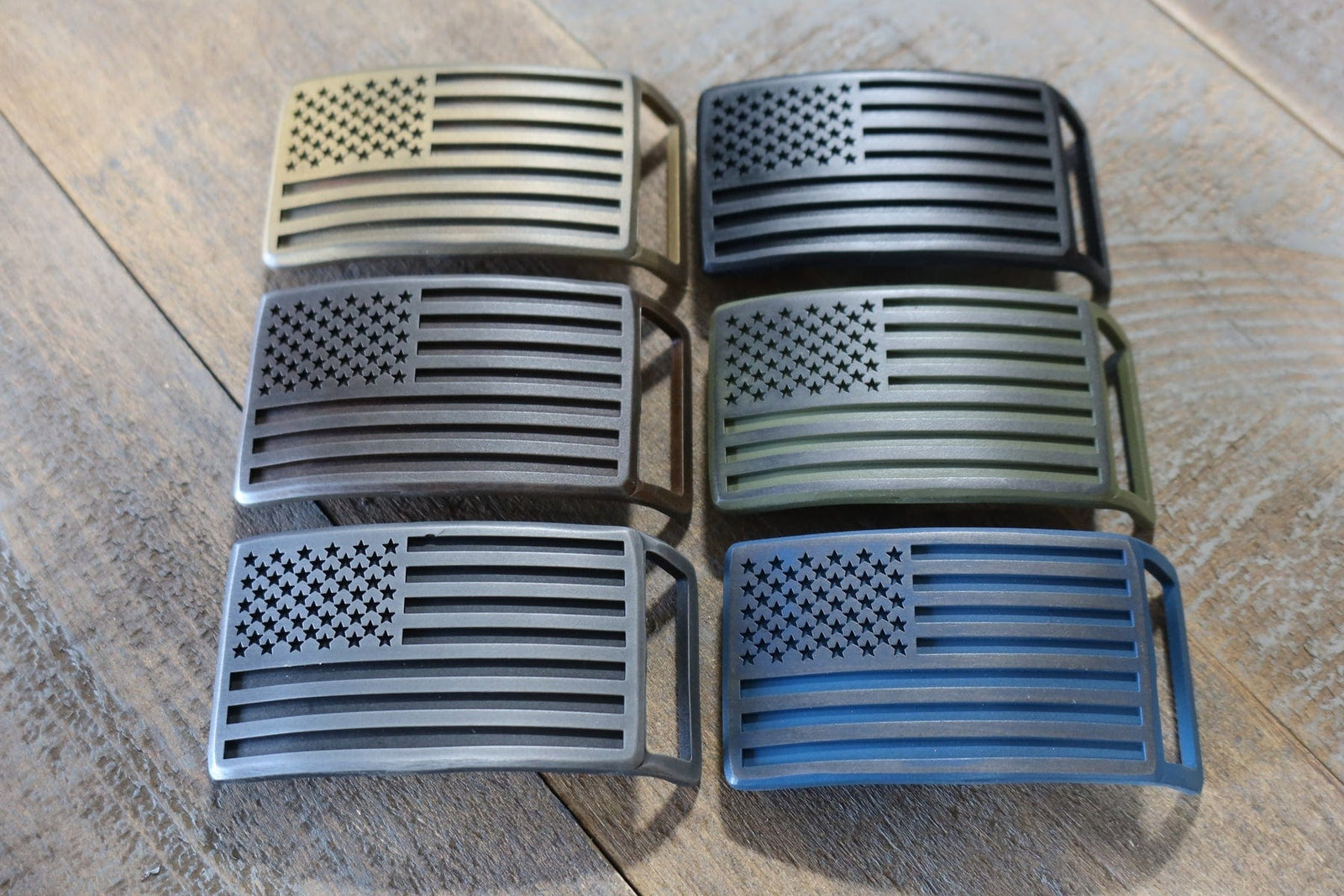 Main Street Forge Hardware USA Flag Buckle