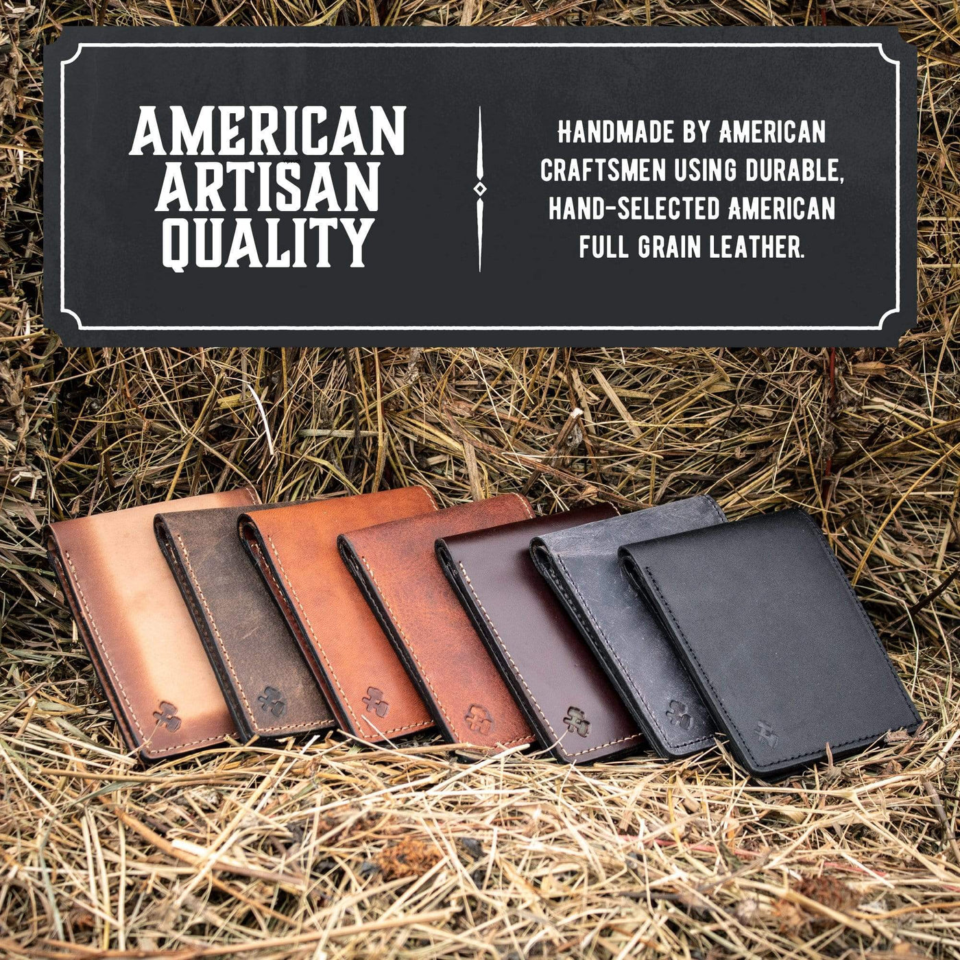 Bifold Leather Wallet For Men - Main Street Forge