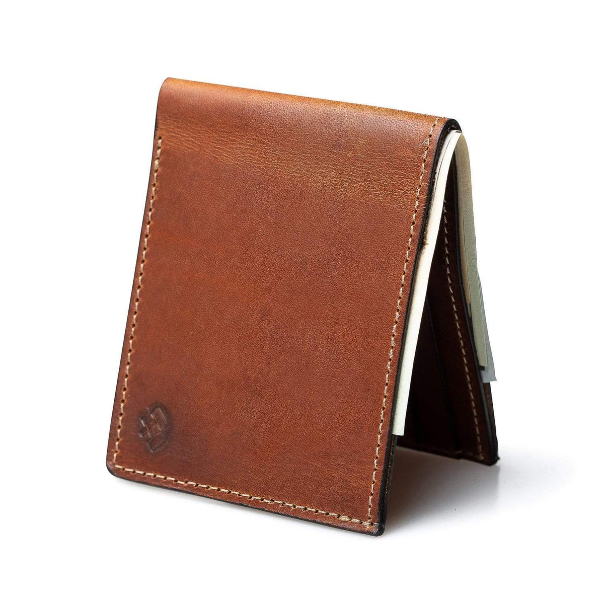 Main Street Forge Wallet Rio Latigo Brown Bifold Leather Wallet For Men | Made in USA | Men's Bifold Wallets | American Made 816895021897