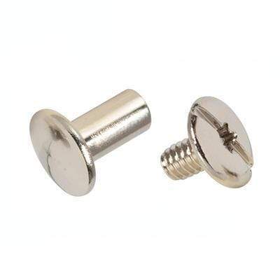 Main Street Forge Hardware Chrome Chicago Screws 816895023600
