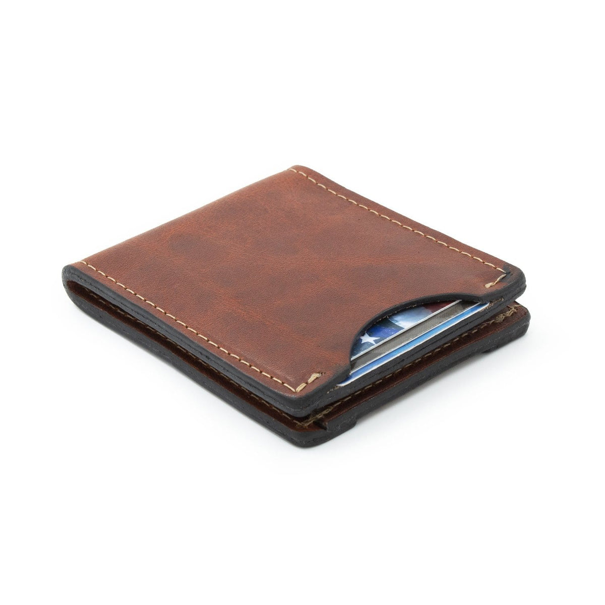 Main Street Forge Wallet Front Pocket Slim Bifold Wallet for Men | Made in USA