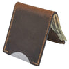 Main Street Forge Wallet Bootlegger Brown Front Pocket Slim Bifold Wallet for Men | Made in USA 816895024997