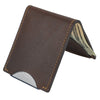 Main Street Forge Wallet Chocolate Brown Front Pocket Slim Bifold Wallet for Men | Made in USA 816895025017