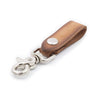 Main Street Forge Small Goods Charred Oak Full Grain Leather Keychain | Made in USA | Easy Open Hook for Key & Accessories 816895023648