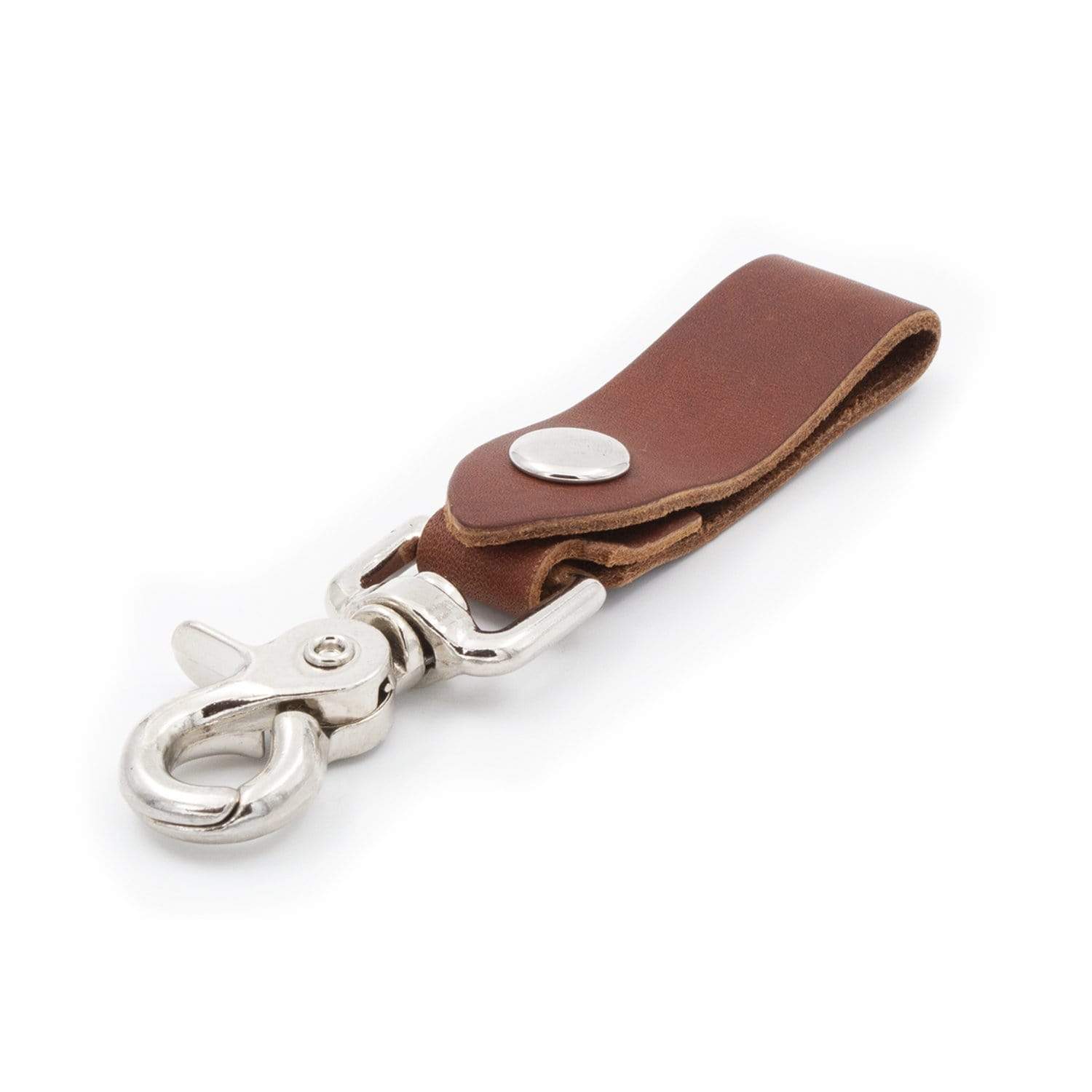 Small Leather Key Wallet, Key Holder with Hanging Buckle Hooks for