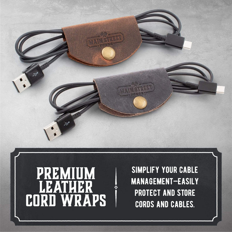 Leather Cord Wraps / Cable Organizers