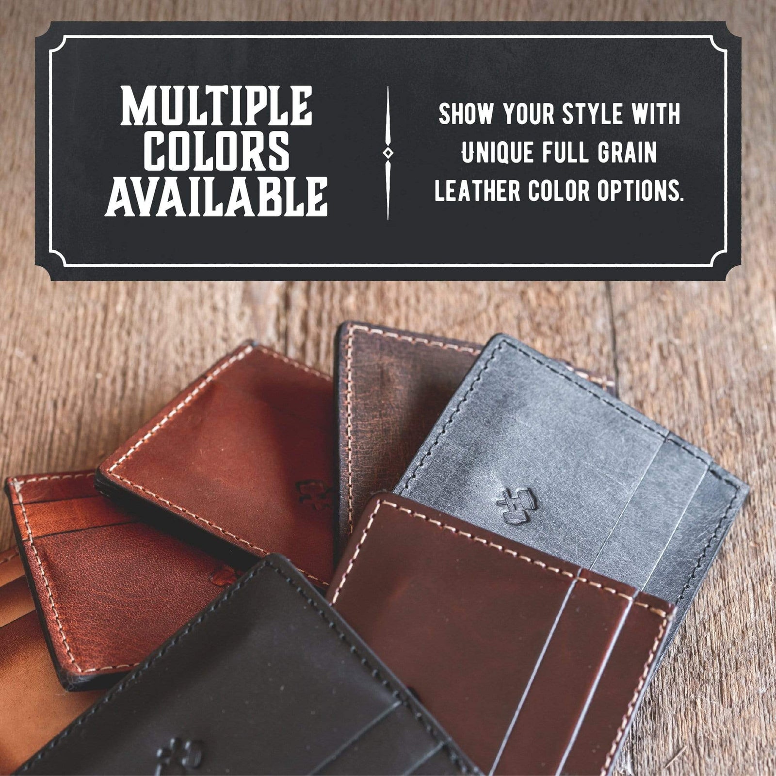 Main Street Forge Wallet Men's Slim Wallet | Front Pocket Wallet with 5 Slots | Minimalist Design | Made in USA