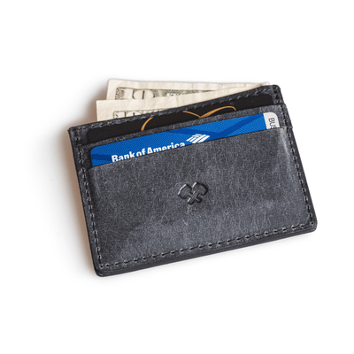Main Street Forge Wallet Avalanche Gray Men's Slim Wallet | Front Pocket Wallet with 5 Slots | Minimalist Design | Made in USA 816895022962