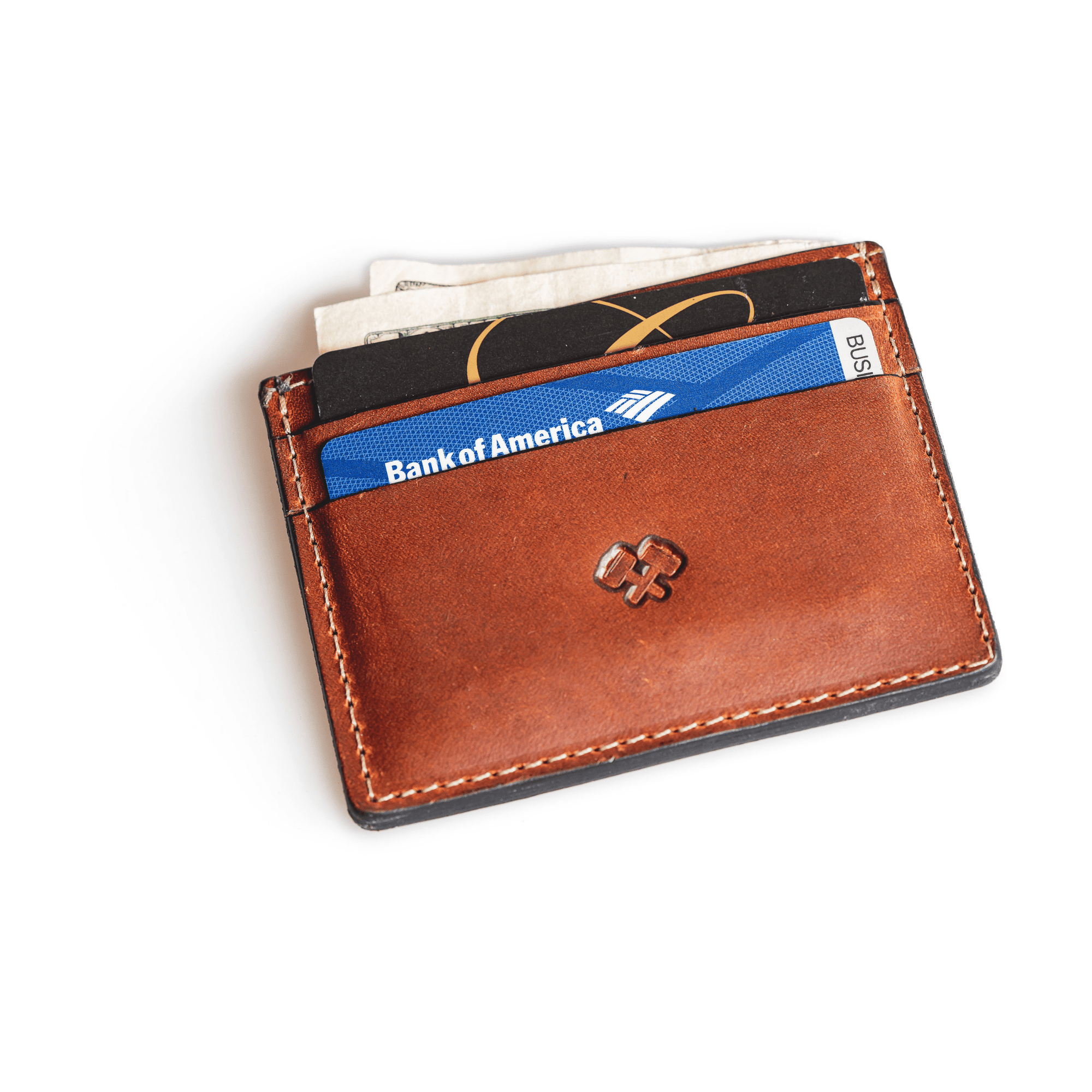men s slim wallet front pocket wallet with 5 slots minimalist design made in usa main street forge wallet rio latigo