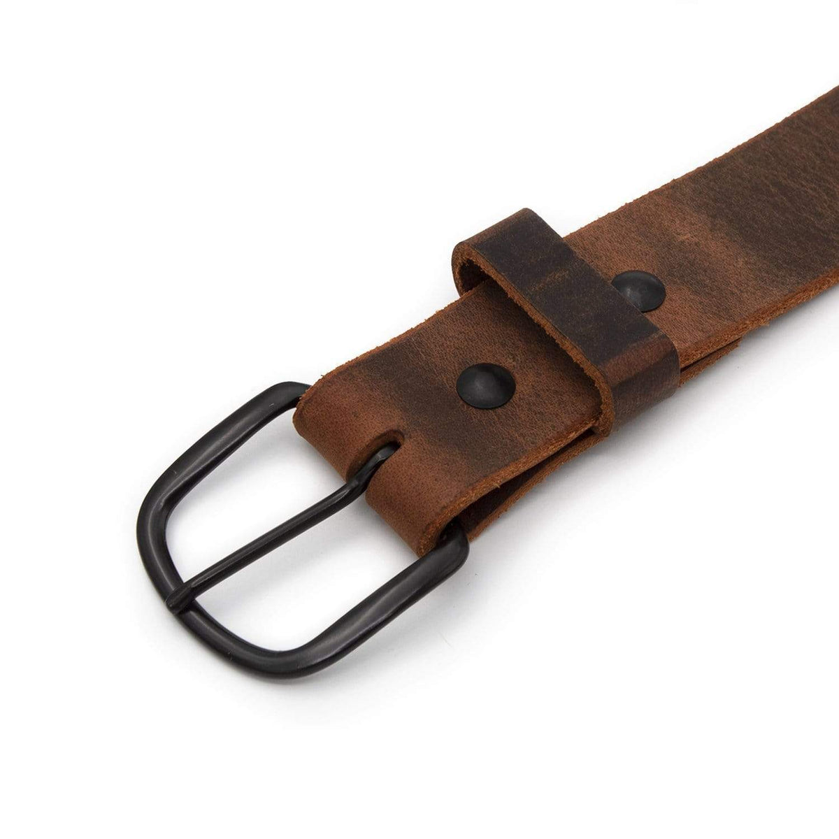 Main Street Forge Belt The Bootlegger Leather Belt | Made in USA | Full Grain Leather | Men's Belt