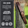 Main Street Forge Belt The Bootlegger Leather Belt | Made in USA | Full Grain Leather | Men's Belt