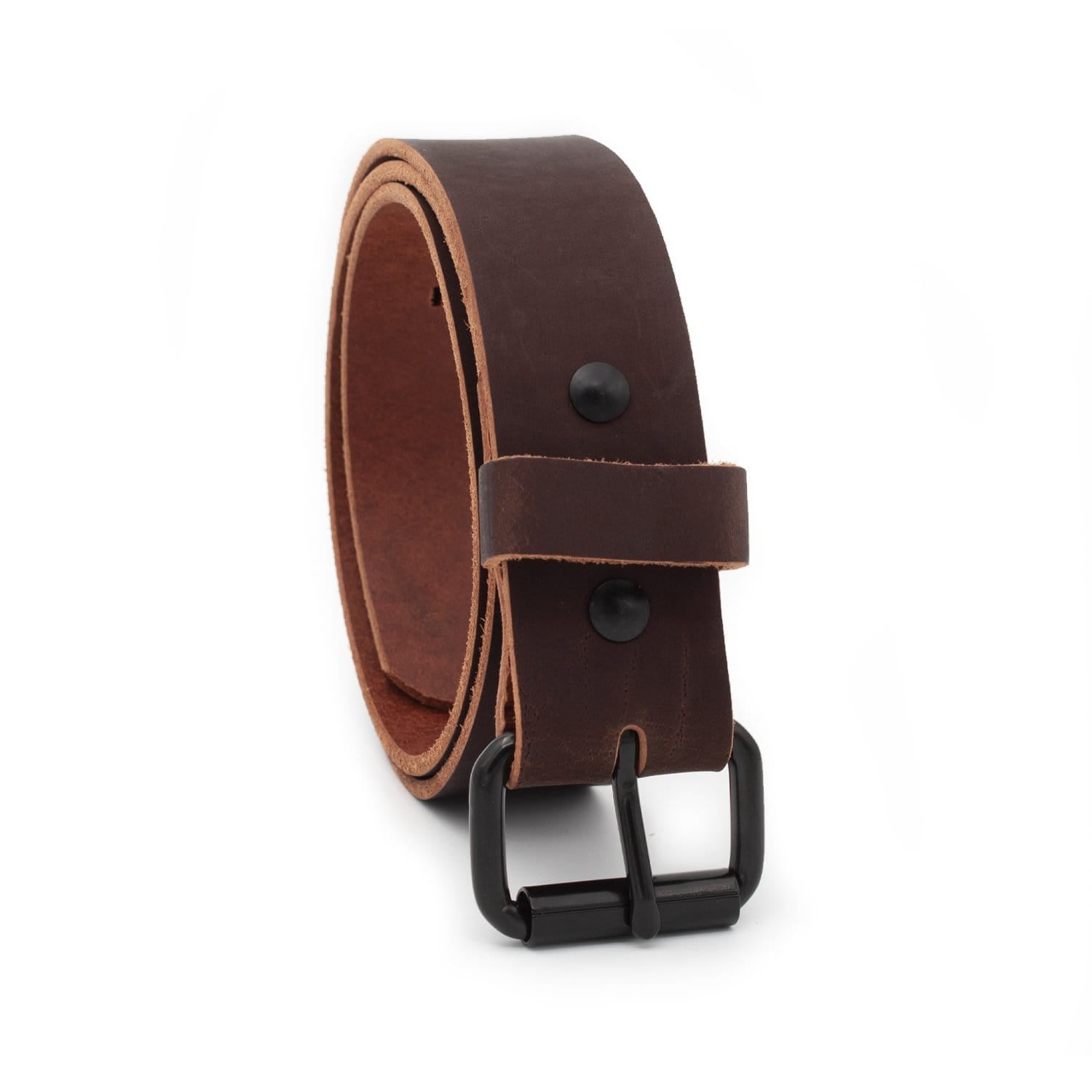 Men's Classic Leather Belt | Brown