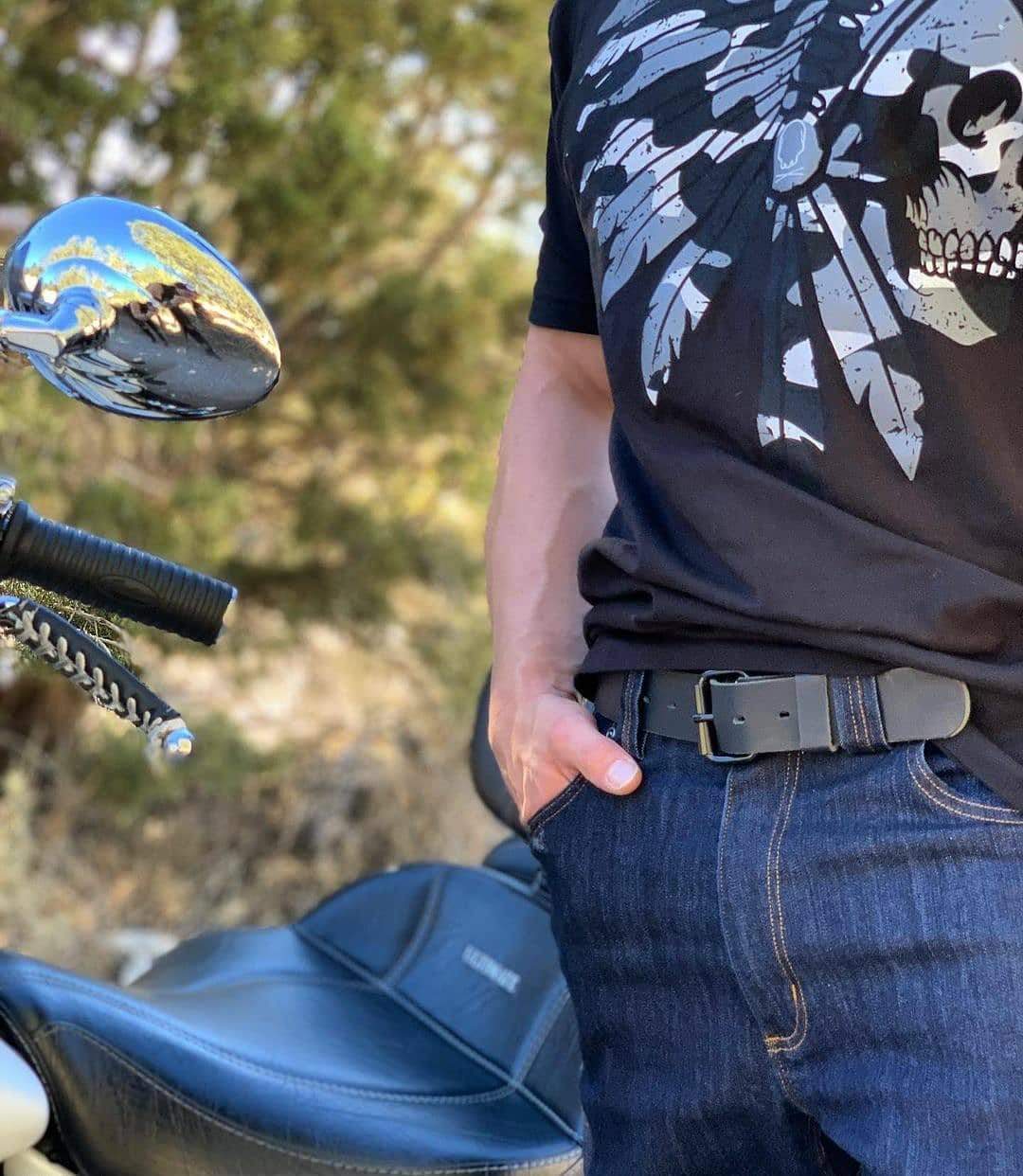 Main Street Forge Belt The Classic Leather Everyday Belt | Made in USA | Full Grain Leather | Lifetime Warranty