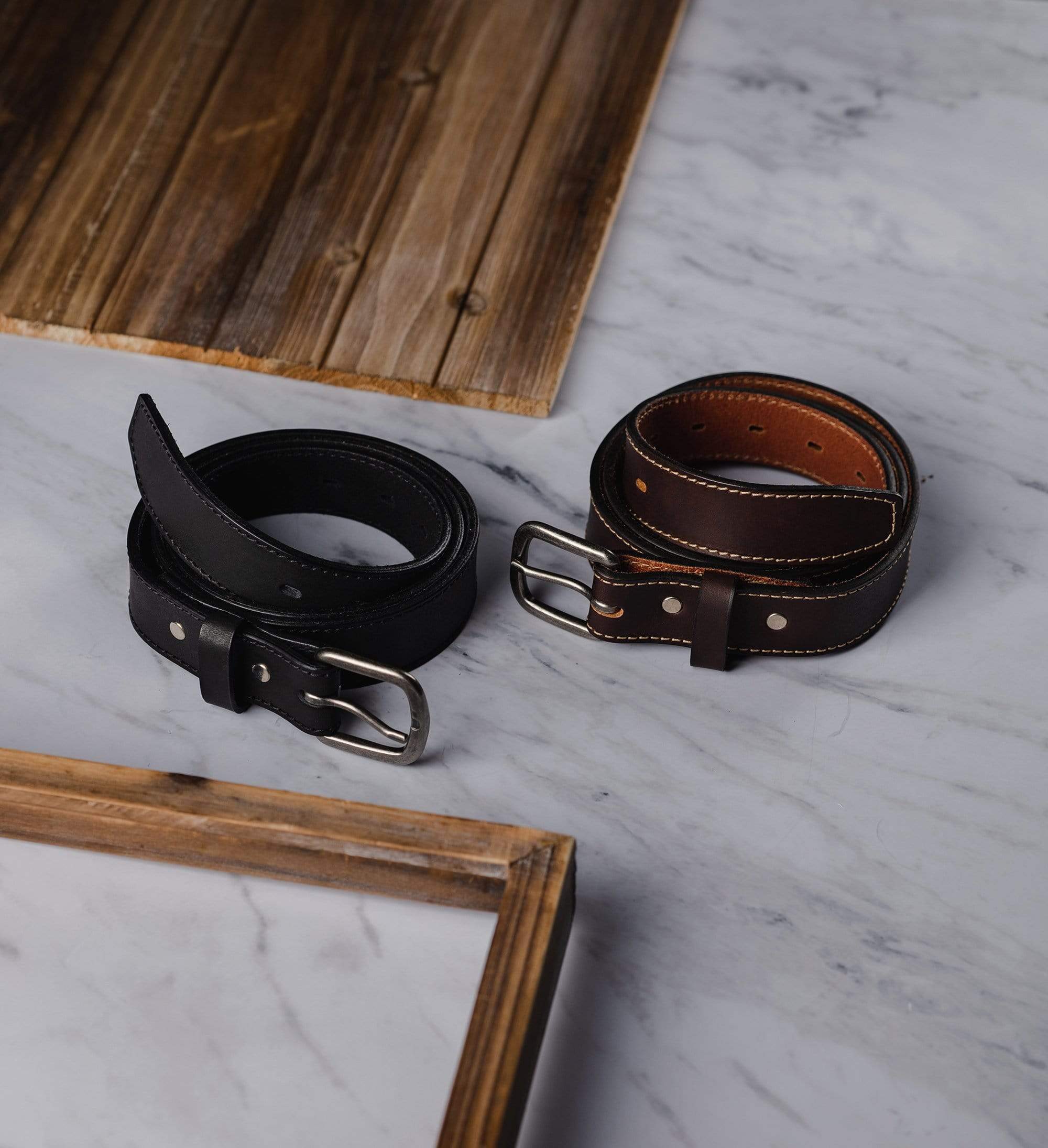 Main Street Forge The Executive Leather 1 1/4 Inch Dress Belt Midnight Black / Pant Size 40 (Belt Size 42) Main Street Forge The Executive Leather 1 1/4 Inch Dress Belt Midnight Black / Pant Size 40 (Belt Size 42)