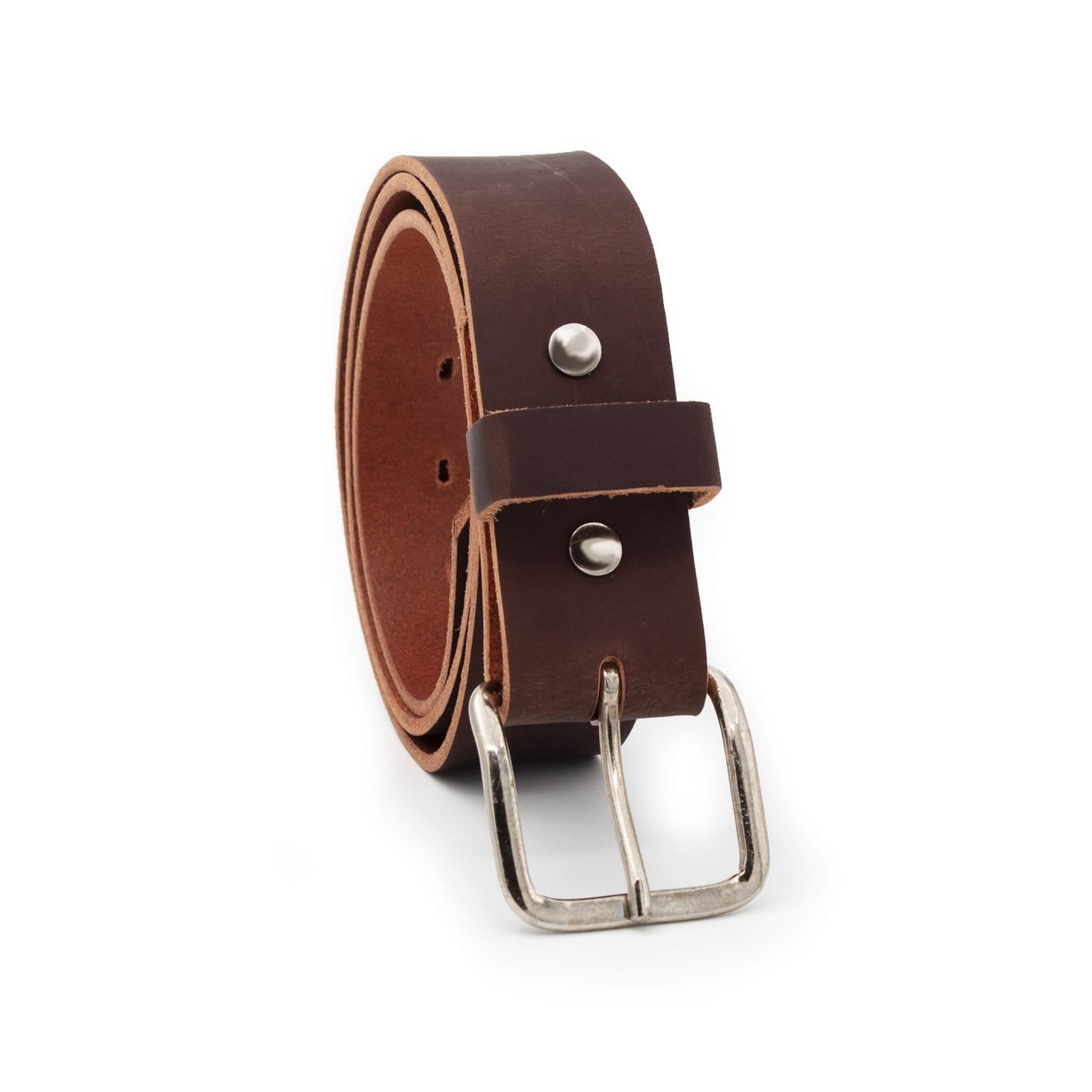 Heavy Duty Work Belt - Mens Leather Belt - USA Made - Free