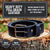 Main Street Forge Belt 32 / Journeyman Black The Journeyman Leather Belt | Made in USA | Full Grain Leather Mens Belt 816895021767